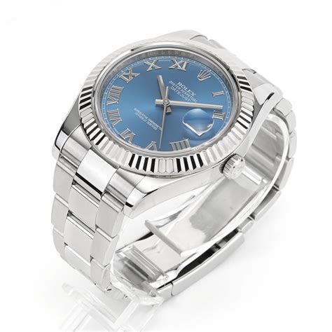 rolex datejust 2 41 blue dial|Rolex Datejust 41 reference numbers.